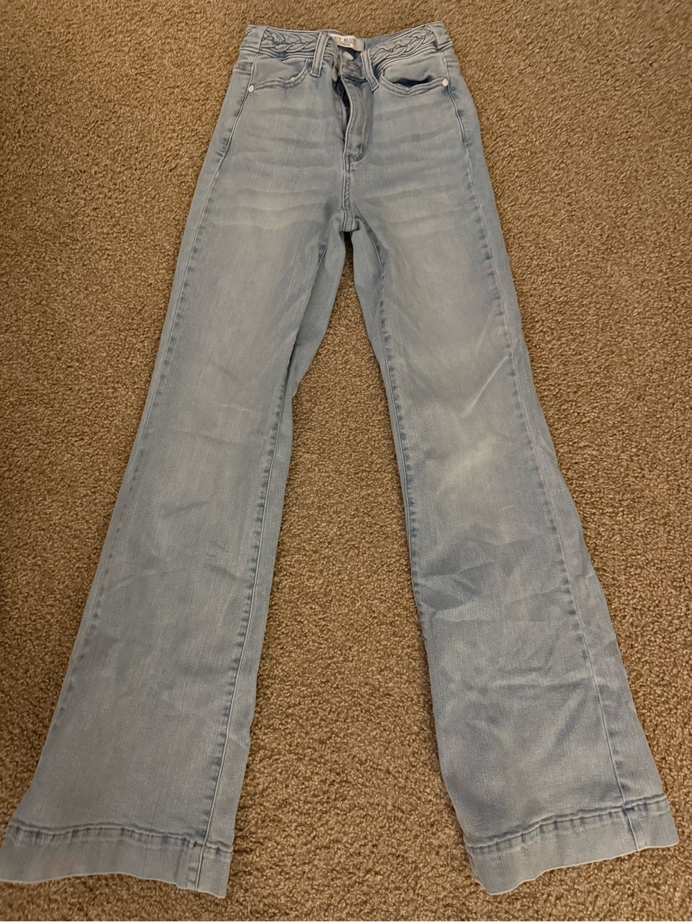 Judy Blue Light Blue Flare Jeans